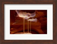 Upper Antelope Canyon, Rocky Ledge Fine Art Print