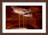 Upper Antelope Canyon, Rocky Ledge Fine Art Print