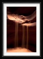 Sand Flowing in Antelope Canyon, Arizona Fine Art Print