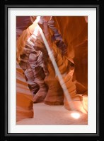 Sunbeam Illuminates Upper Antelope Canyon Fine Art Print
