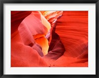 Glowing Sandstone Walls, Lower Antelope Canyon Fine Art Print