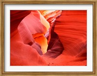 Glowing Sandstone Walls, Lower Antelope Canyon Fine Art Print