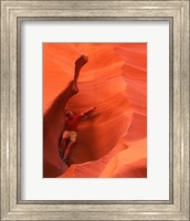 Smooth Sandstone Travel, Lower Antelope Canyon, Arizona Fine Art Print