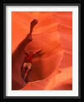 Smooth Sandstone Travel, Lower Antelope Canyon, Arizona Fine Art Print