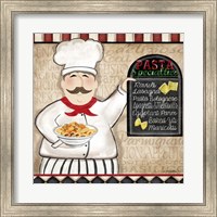 Pasta Chef Fine Art Print