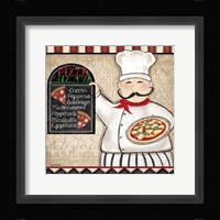 Pizza Chef Framed Print