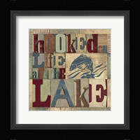 Lake Living Printer Blocks I Framed Print