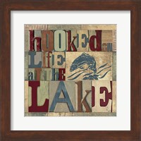 Lake Living Printer Blocks I Fine Art Print
