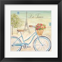Paris Bike Tour I Framed Print