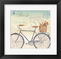Paris Bike Tour II Framed Print