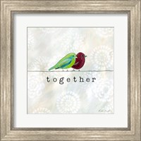 Birds of a Feather Square I Fine Art Print