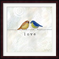 Birds of a Feather Square II Fine Art Print