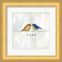 Birds of a Feather Square II Fine Art Print