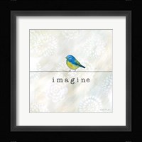 Birds of a Feather Square IV Framed Print