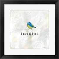 Birds of a Feather Square IV Framed Print
