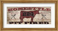 Homestyle BBQ I (Cow) Fine Art Print
