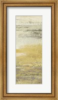Siena Abstract Yellow Gray Panel I Fine Art Print