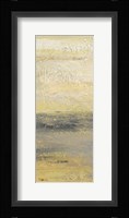 Siena Abstract Yellow Gray Panel II Fine Art Print