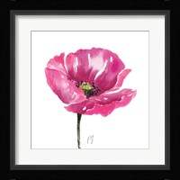 Poppies Tempo I Framed Print