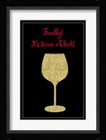 Wine O Clock Fine Art Print