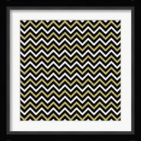 Small Bling Chevron Fine Art Print
