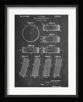 Hockey Puck Framed Print