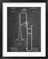 Slide Trombone Fine Art Print