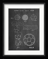 Soccer Ball Framed Print