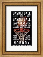 Basketball is a Way of Life Fine Art Print