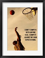 Compete With What You're Capable Of Fine Art Print