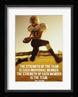 Strength of the Team Fine Art Print