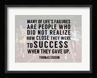 Success - runners Fine Art Print