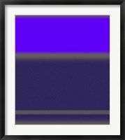 Abstract Purple Framed Print