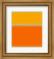 Abstract Orange & Yellow Fine Art Print