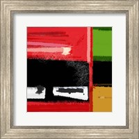 Red And Green Square Fine Art Print
