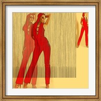 Kristine In Red Fine Art Print