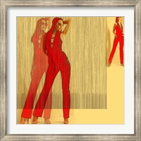 Kristine In Red Fine Art Print