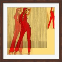 Kristine In Red Fine Art Print