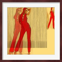 Kristine In Red Fine Art Print