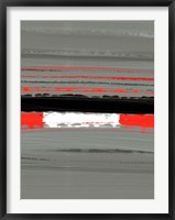 Abstract Red 4 Framed Print