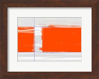Orange Rectangle Fine Art Print