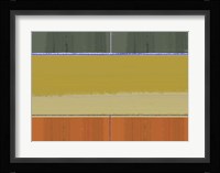 Abstract Clear Sky Framed Print