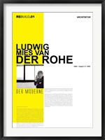 Mies Van Der Rohe Fine Art Print