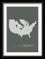 Italian America Framed Print