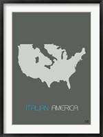 Italian America Framed Print