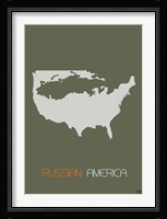 Russian America Framed Print