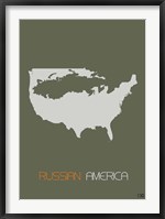 Russian America Framed Print