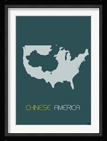Chinese America Framed Print