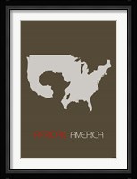 African America Framed Print