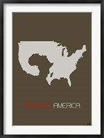 African America Framed Print